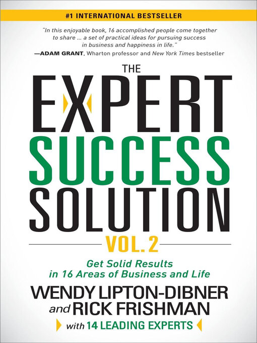 Title details for The Expert Success Solution by Wendy Lipton-Dibner - Available